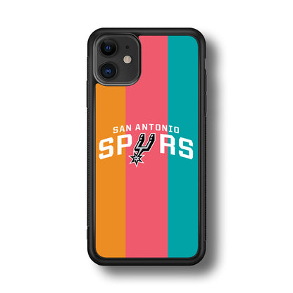 San Antonio Spurs NBA Team iPhone 11 Case