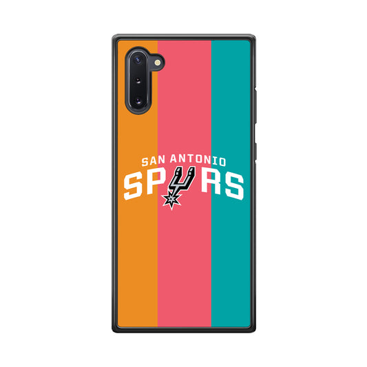 San Antonio Spurs NBA Team Samsung Galaxy Note 10 Case
