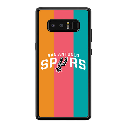 San Antonio Spurs NBA Team Samsung Galaxy Note 8 Case