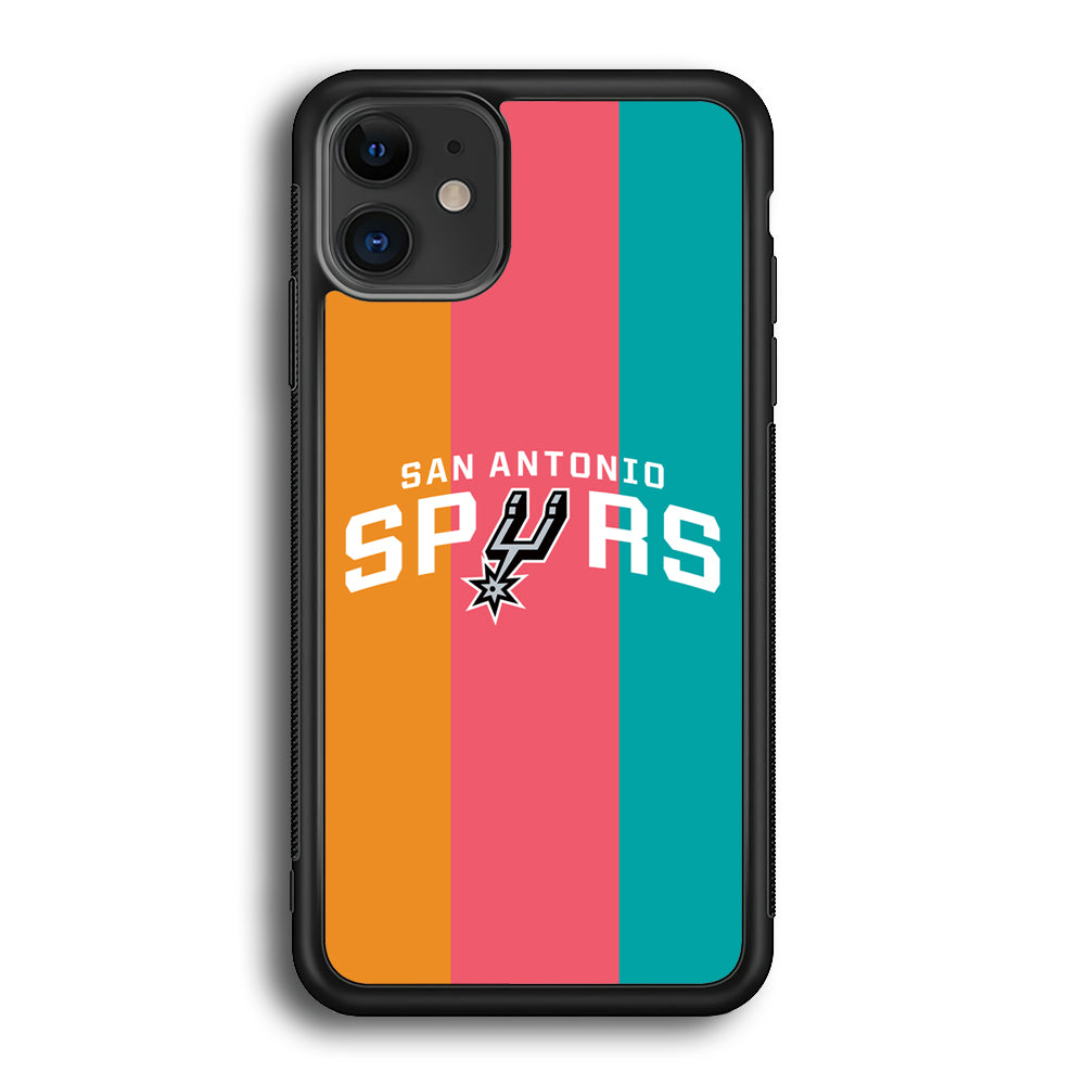 San Antonio Spurs NBA Team iPhone 12 Case