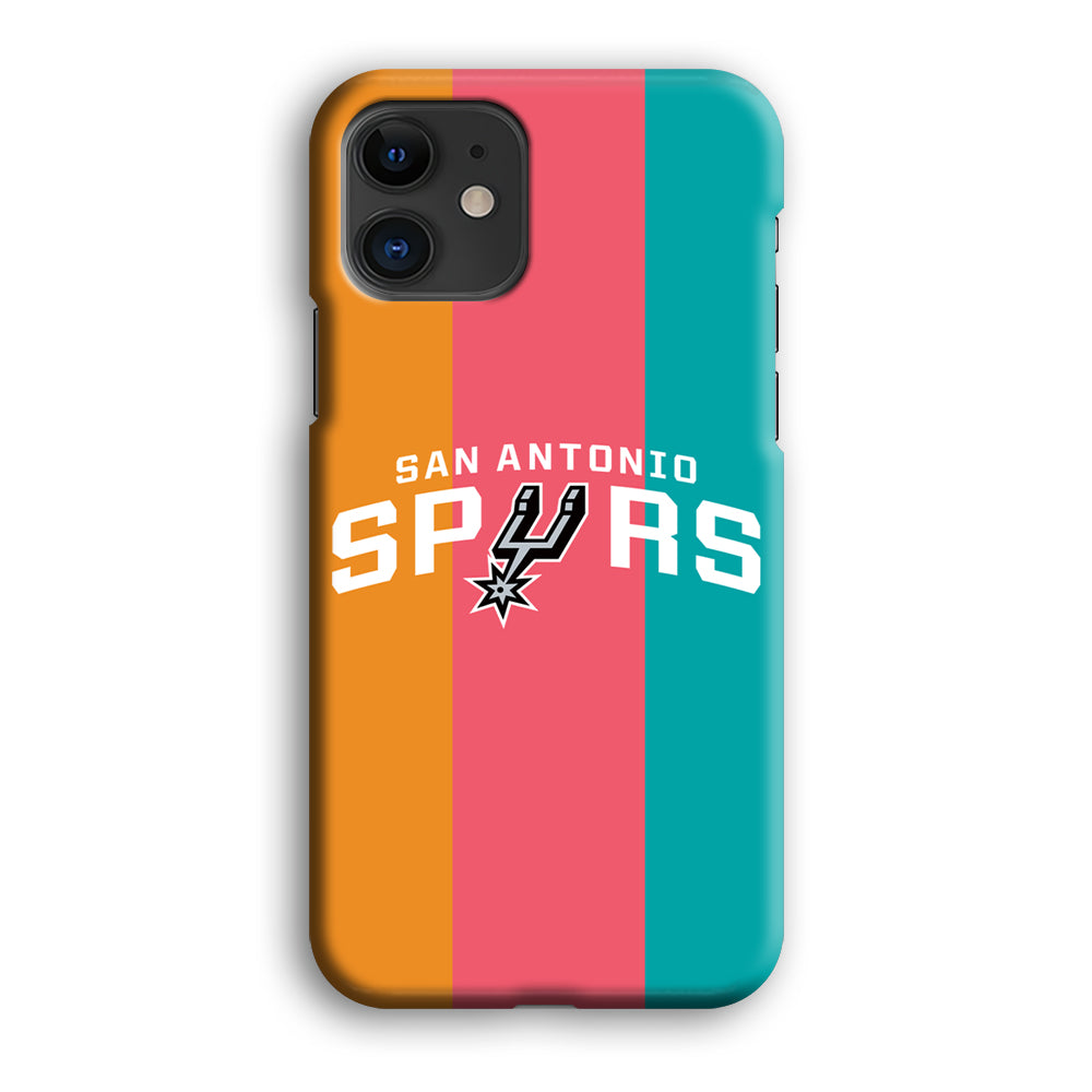 San Antonio Spurs NBA Team iPhone 12 Case