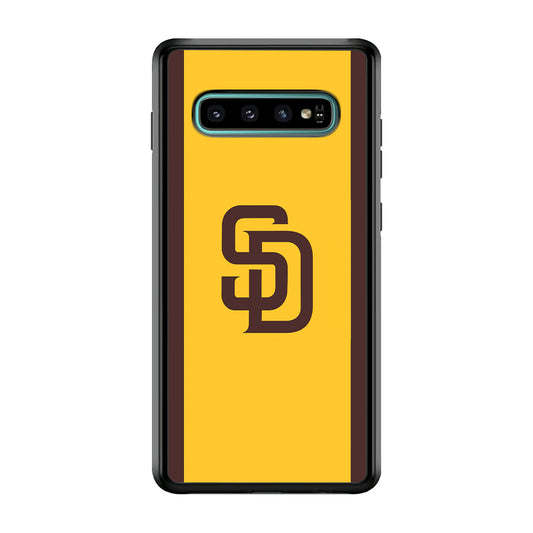 San Diego Padres Team Samsung Galaxy S10 Plus Case