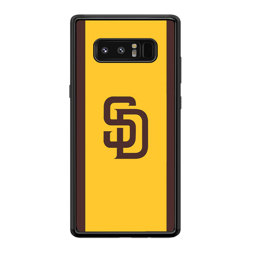 San Diego Padres Team Samsung Galaxy Note 8 Case