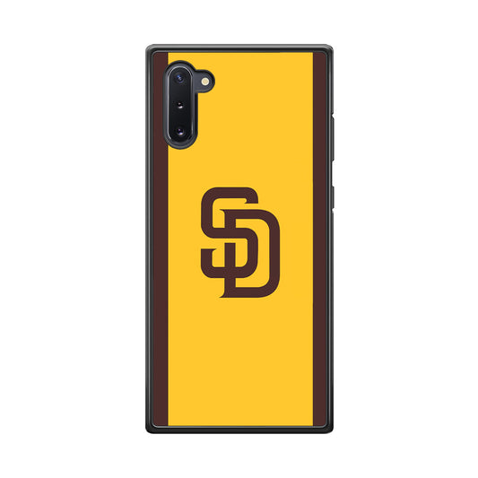 San Diego Padres Team Samsung Galaxy Note 10 Case