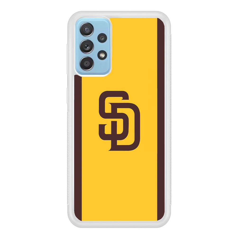 San Diego Padres Team Samsung Galaxy A52 Case