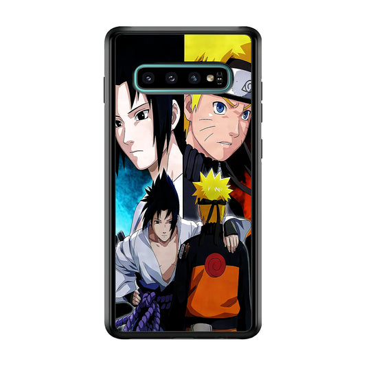 Sasuke Naruto Fierce Battle Samsung Galaxy S10 Plus Case