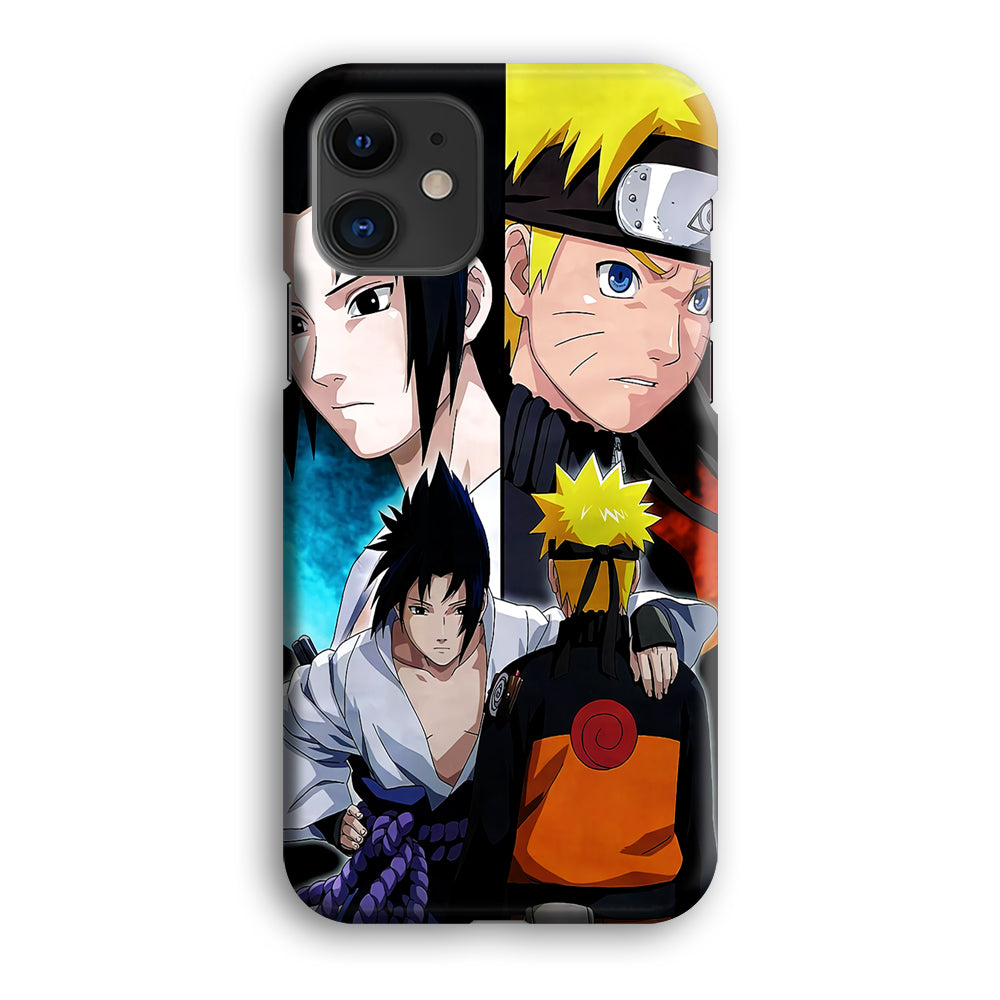 Sasuke Naruto Fierce Battle iPhone 12 Case