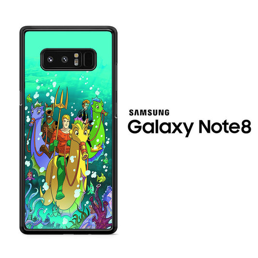 Scooby-Doo Fred Aquaman Samsung Galaxy Note 8 Case