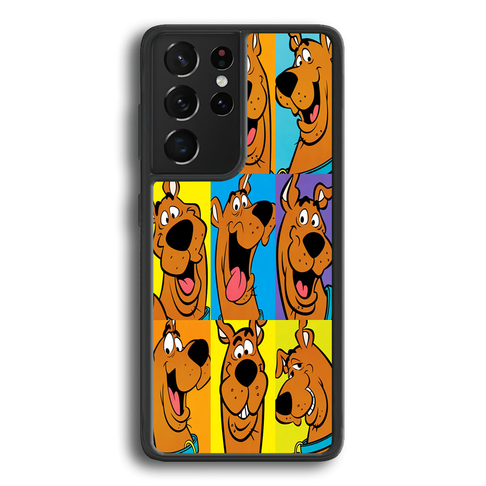 Scooby Doo Exspression Samsung Galaxy S21 Ultra Case - Ezzystore