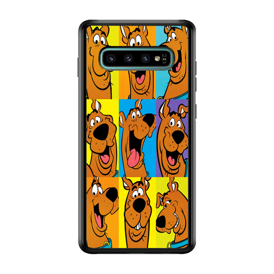 Scooby Doo Exspression Samsung Galaxy S10 Plus Case