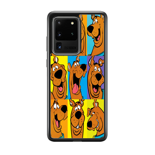 Scooby Doo Exspression Samsung Galaxy S20 Ultra Case