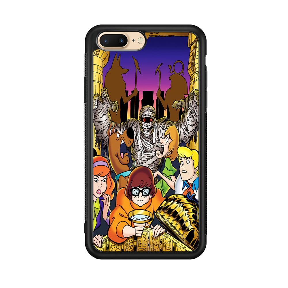 Scooby Doo Mummy Scares Poster iPhone 8 Plus Case