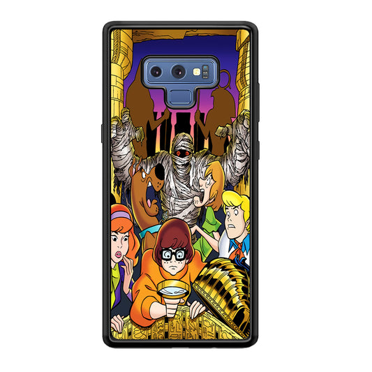 Scooby Doo Mummy Scares Poster Samsung Galaxy Note 9 Case