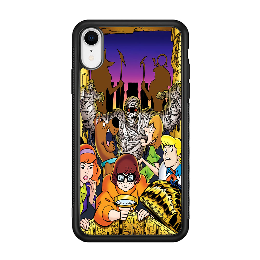 Scooby Doo Mummy Scares Poster iPhone XR Case