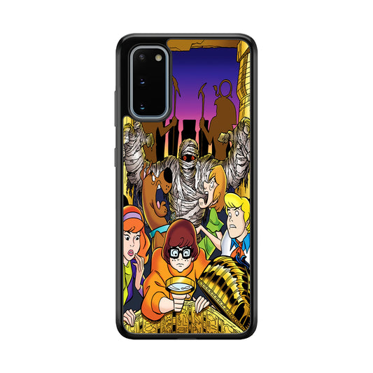 Scooby Doo Mummy Scares Poster Samsung Galaxy S20 Case