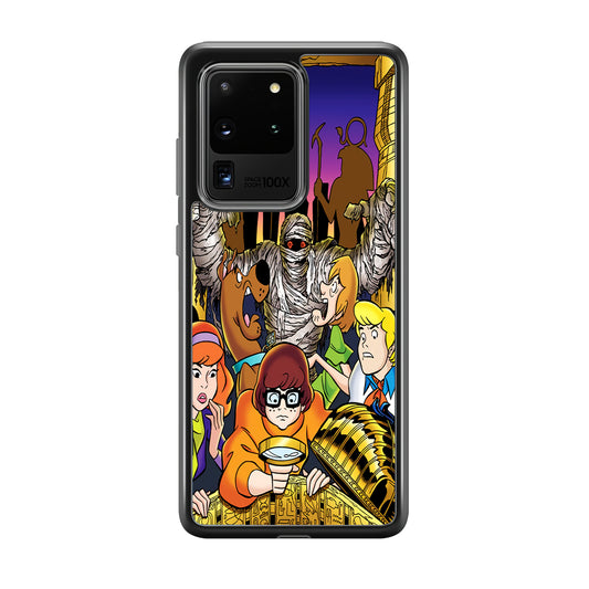 Scooby Doo Mummy Scares Poster Samsung Galaxy S20 Ultra Case