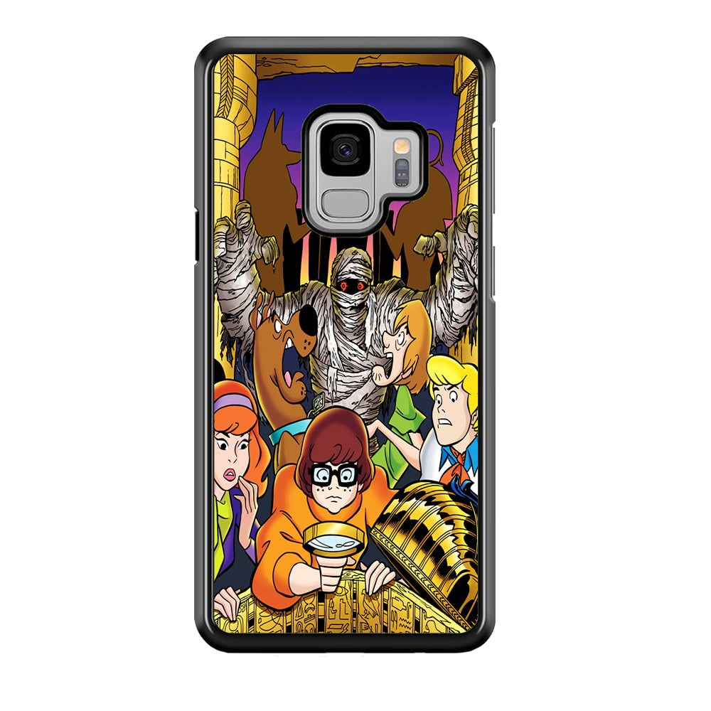Scooby Doo Mummy Scares Poster Samsung Galaxy S9 Case