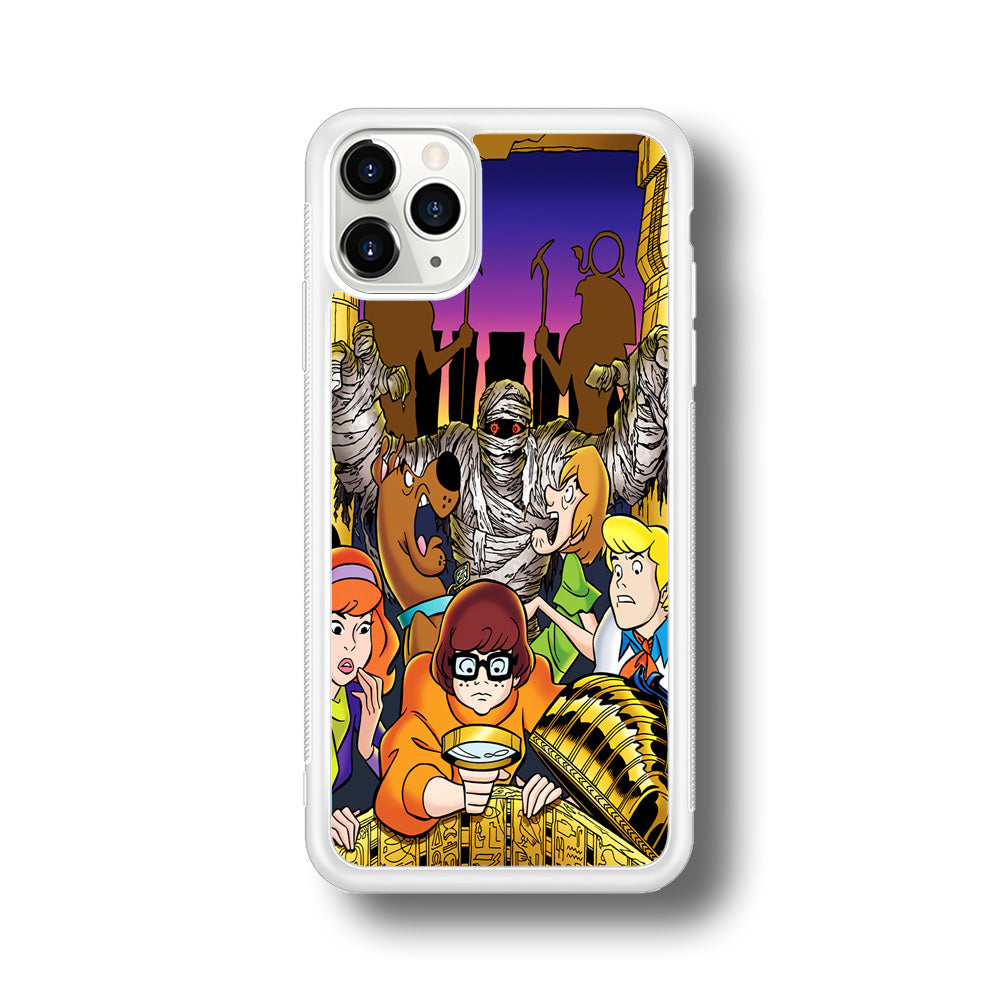 Scooby Doo Mummy Scares Poster iPhone 11 Pro Max Case