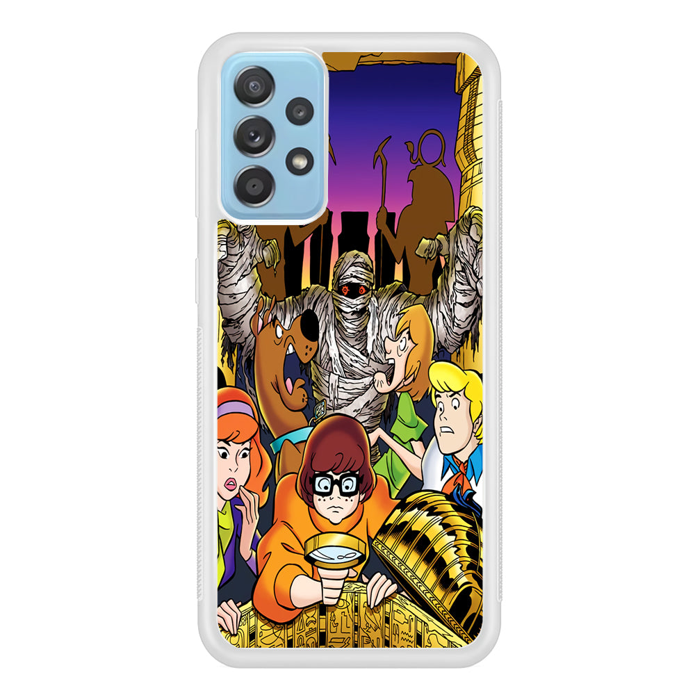 Scooby Doo Mummy Scares Poster Samsung Galaxy A52 Case