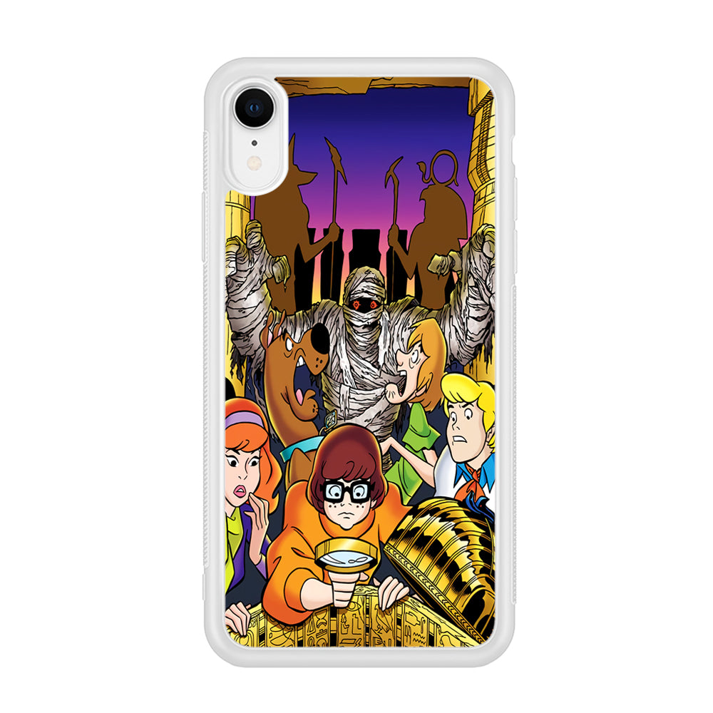 Scooby Doo Mummy Scares Poster iPhone XR Case