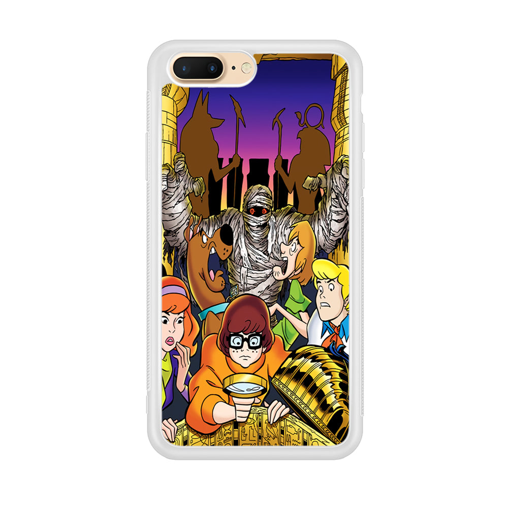 Scooby Doo Mummy Scares Poster iPhone 8 Plus Case