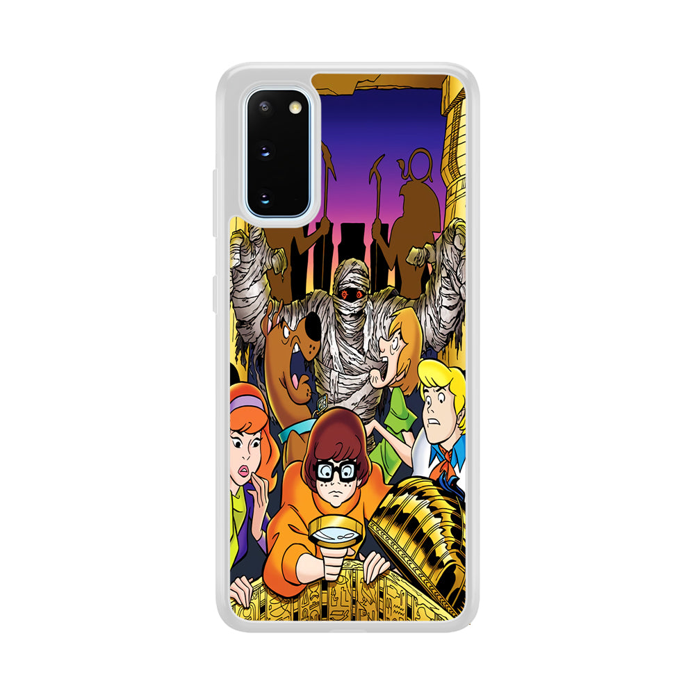 Scooby Doo Mummy Scares Poster Samsung Galaxy S20 Case