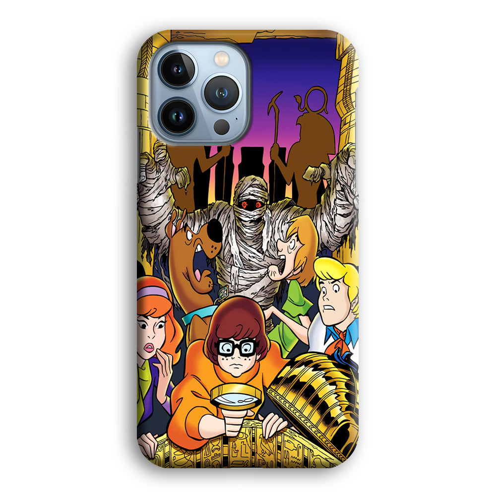 Scooby Doo Mummy Scares Poster iPhone 13 Pro Max Case