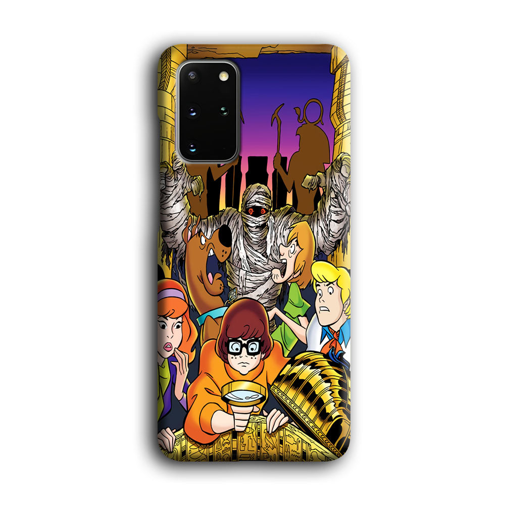 Scooby Doo Mummy Scares Poster Samsung Galaxy S20 Plus Case