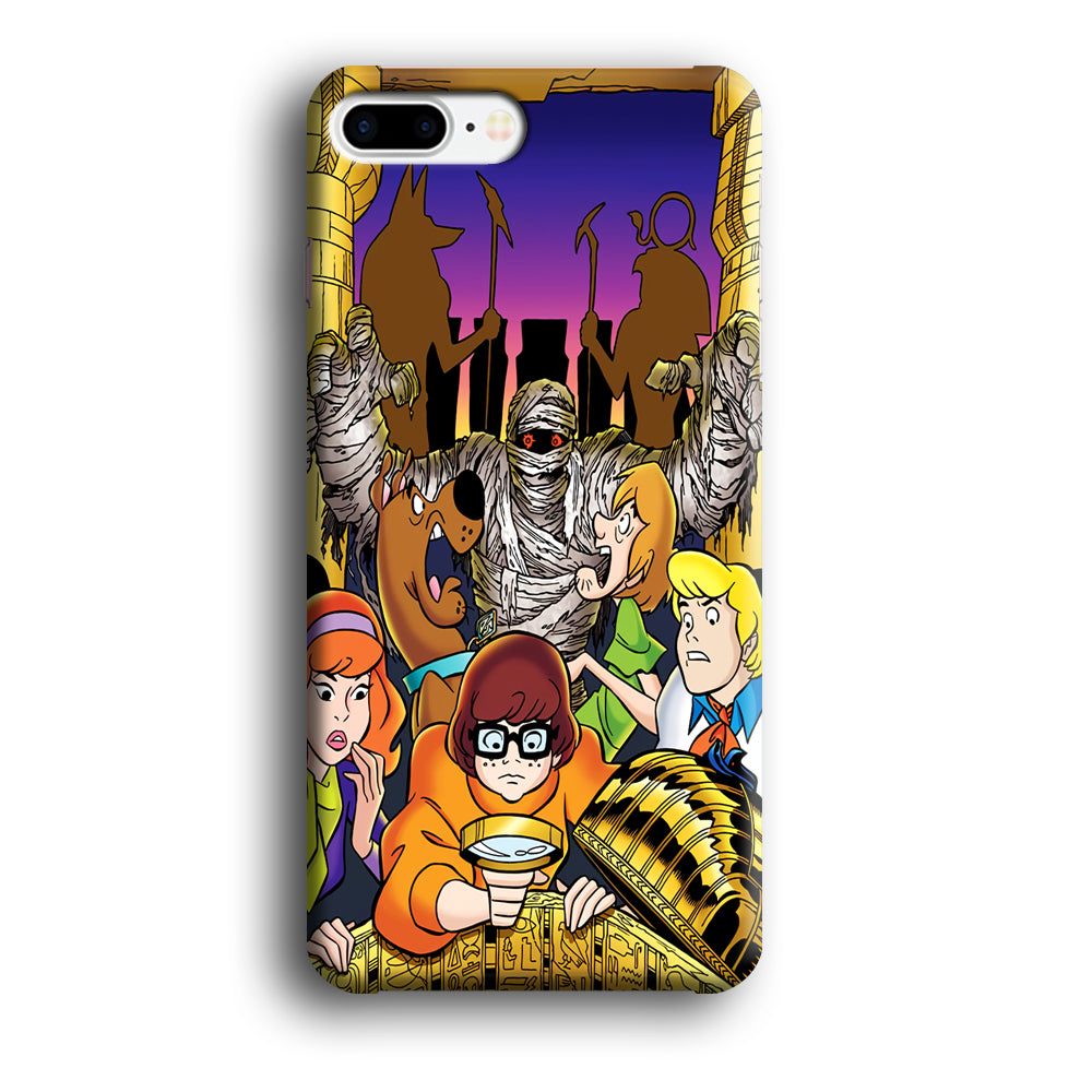 Scooby Doo Mummy Scares Poster iPhone 8 Plus Case