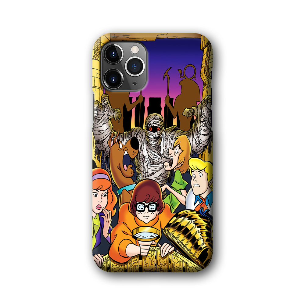 Scooby Doo Mummy Scares Poster iPhone 11 Pro Max Case