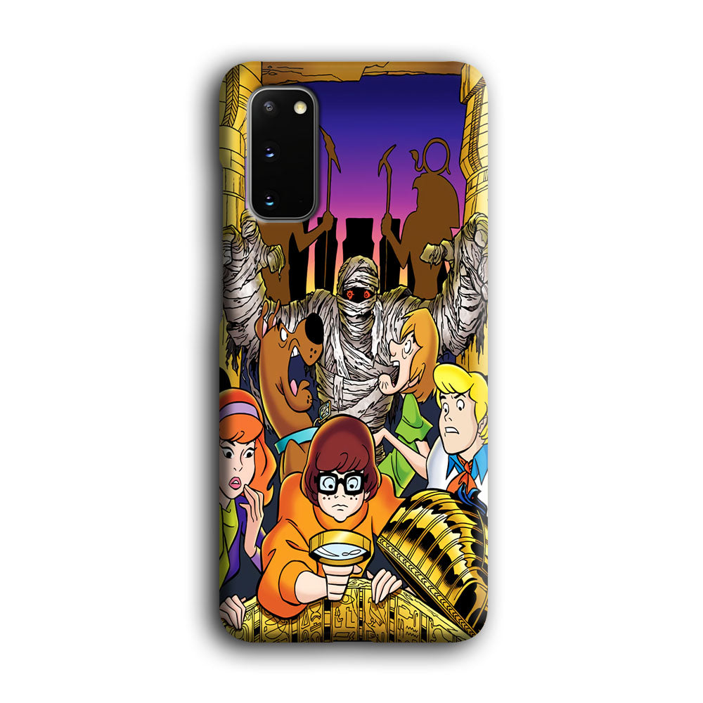 Scooby Doo Mummy Scares Poster Samsung Galaxy S20 Case