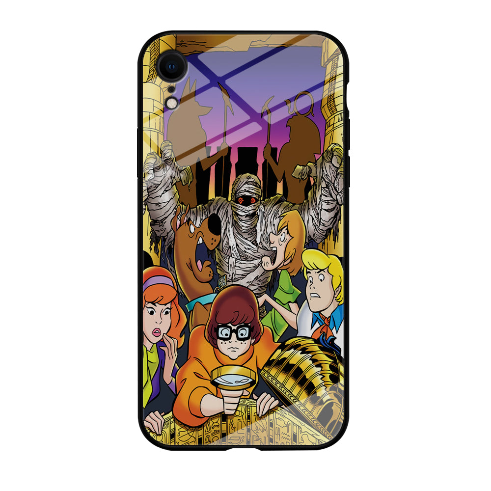 Scooby Doo Mummy Scares Poster iPhone XR Case