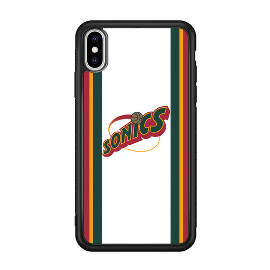 Seattle Supersonics NBA Team iPhone XS Case