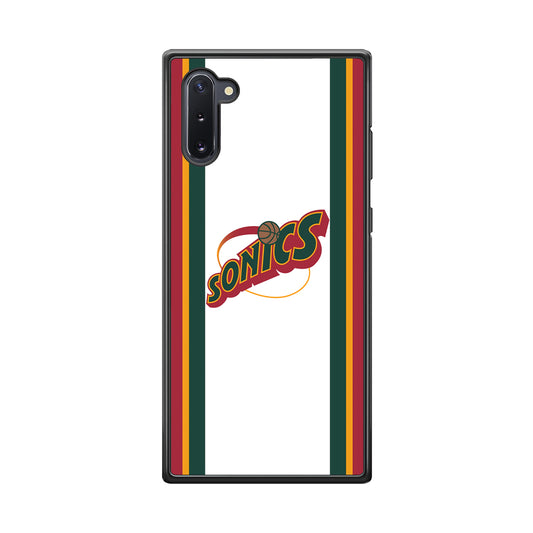 Seattle Supersonics NBA Team Samsung Galaxy Note 10 Case