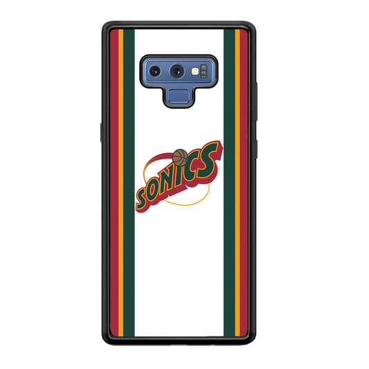 Seattle Supersonics NBA Team Samsung Galaxy Note 9 Case