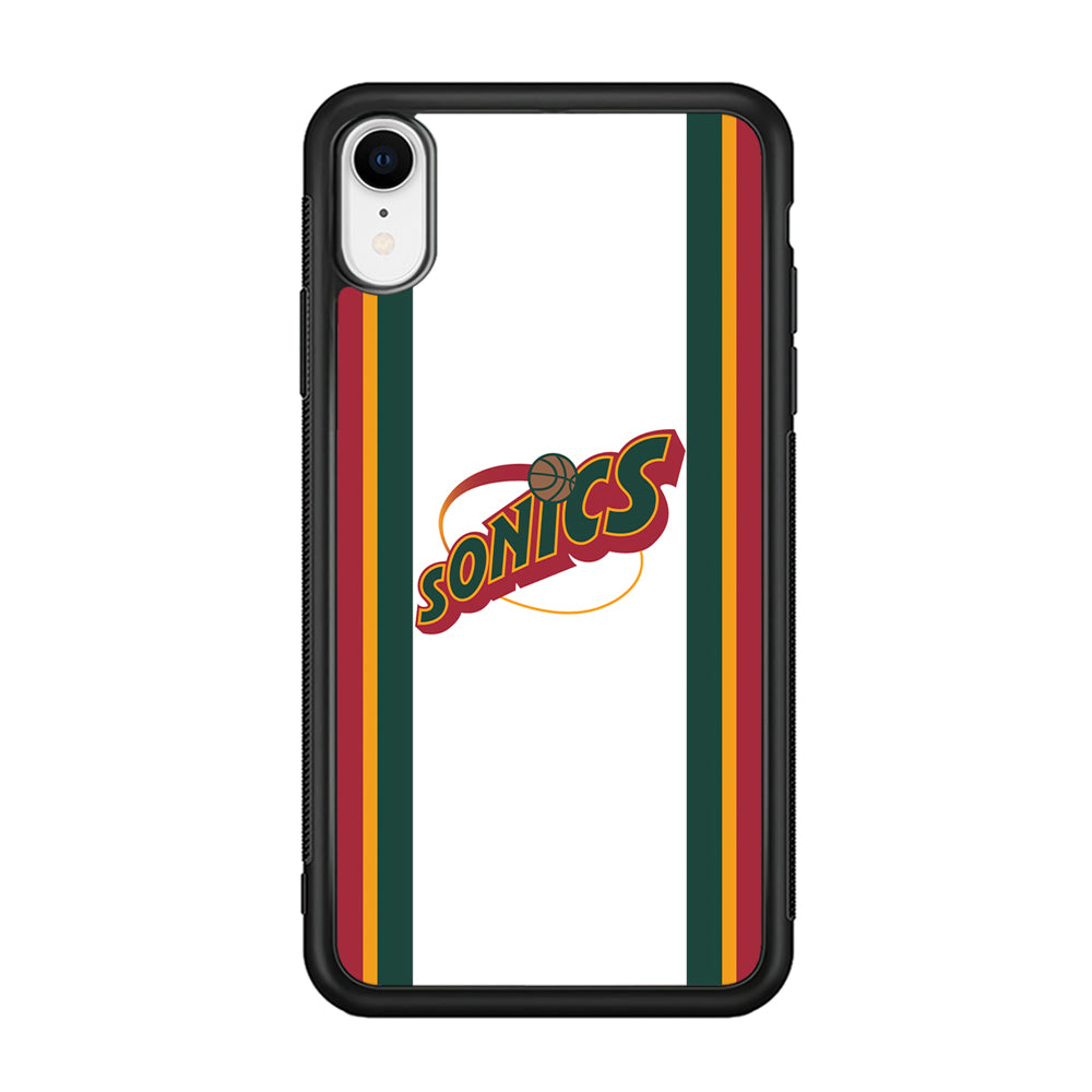 Seattle Supersonics NBA Team iPhone XR Case