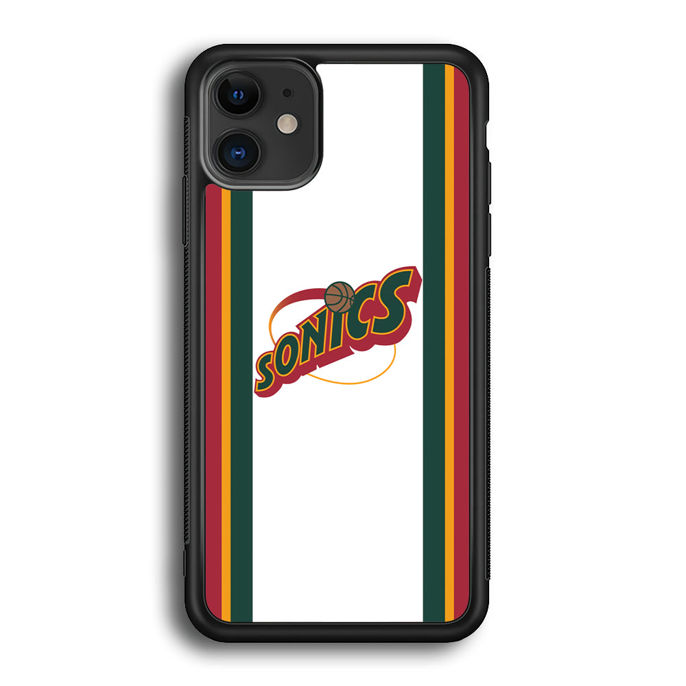 Seattle Supersonics NBA Team iPhone 12 Case