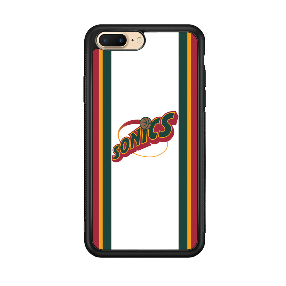 Seattle Supersonics NBA Team iPhone 8 Plus Case