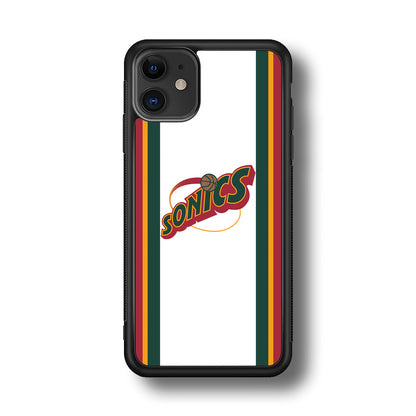 Seattle Supersonics NBA Team iPhone 11 Case