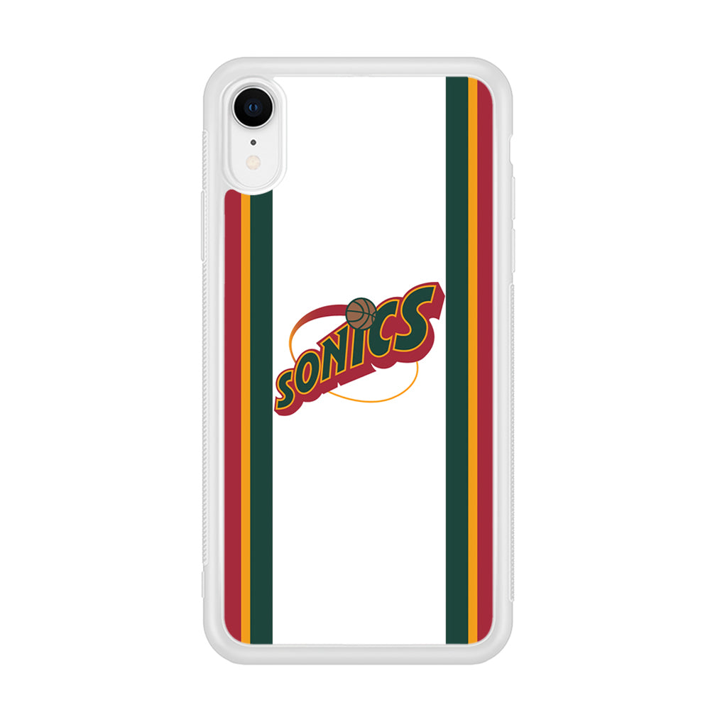 Seattle Supersonics NBA Team iPhone XR Case