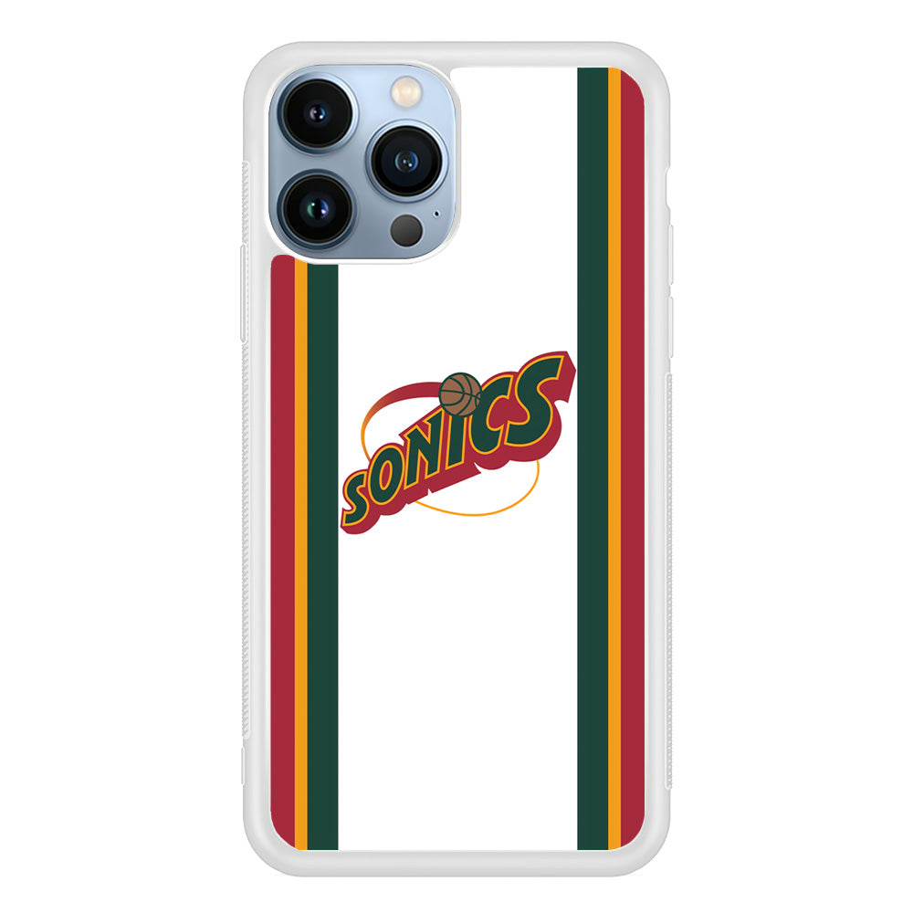 Seattle Supersonics NBA Team iPhone 13 Pro Max Case