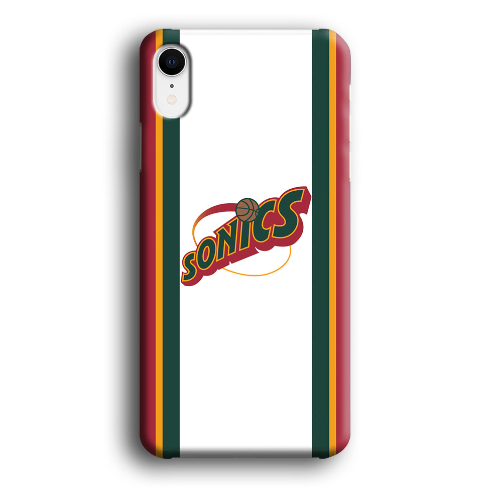 Seattle Supersonics NBA Team iPhone XR Case