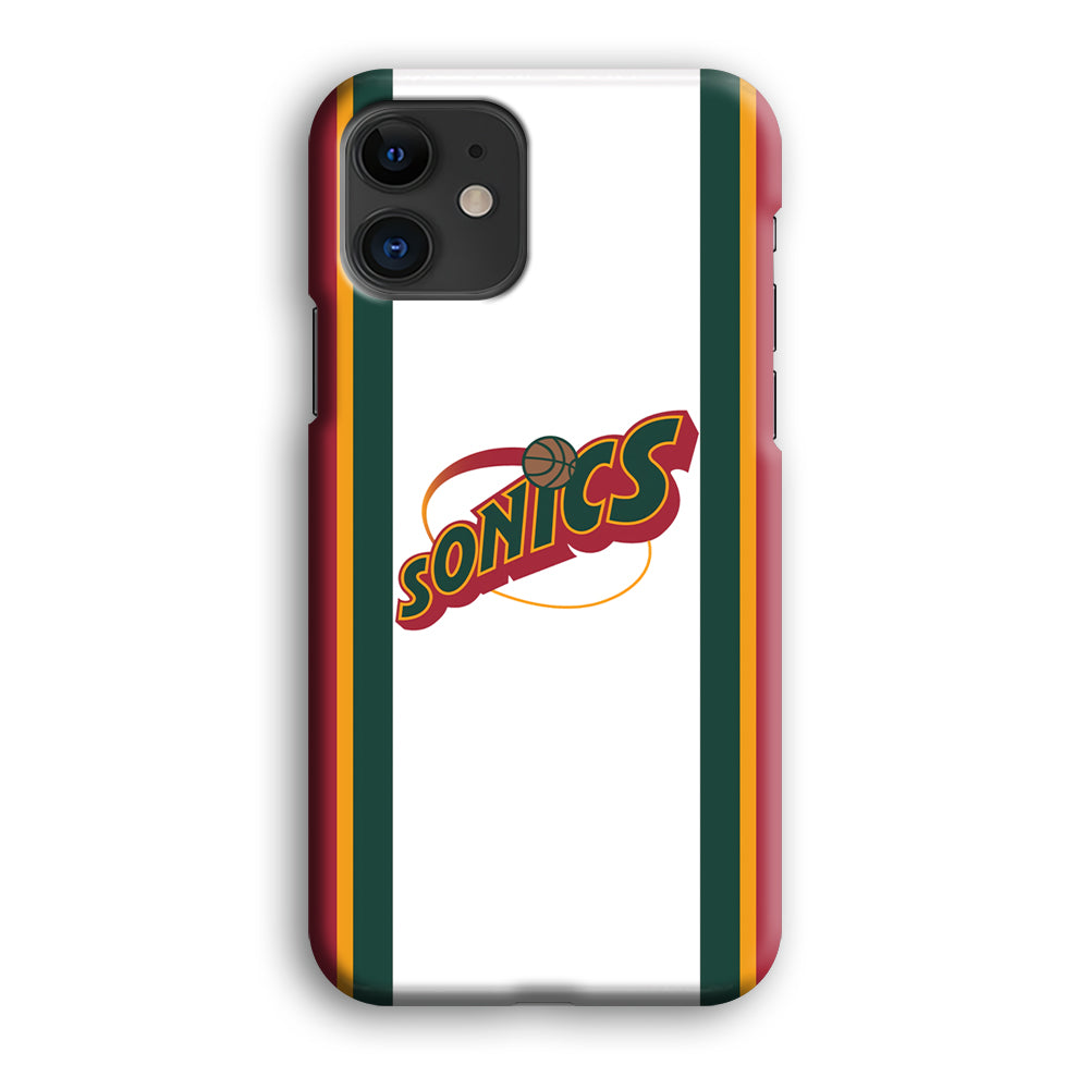 Seattle Supersonics NBA Team iPhone 12 Case