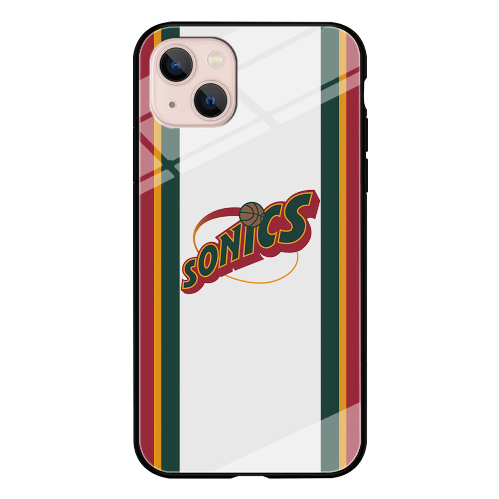 Seattle Supersonics NBA Team iPhone 13 Case