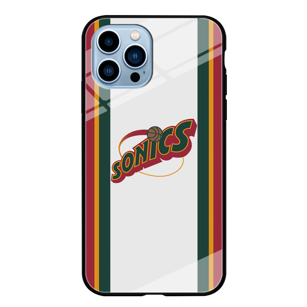 Seattle Supersonics NBA Team iPhone 13 Pro Max Case