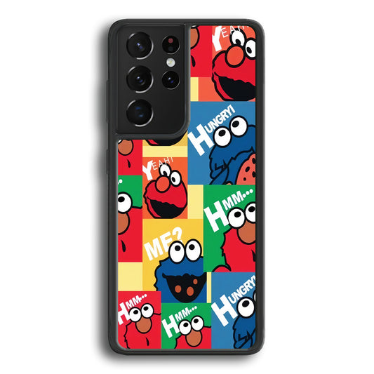 Sesame Street Colage Samsung Galaxy S21 Ultra Case