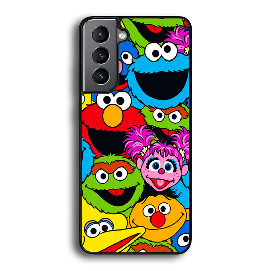 Sesame Street Doodle Samsung Galaxy S21 Case