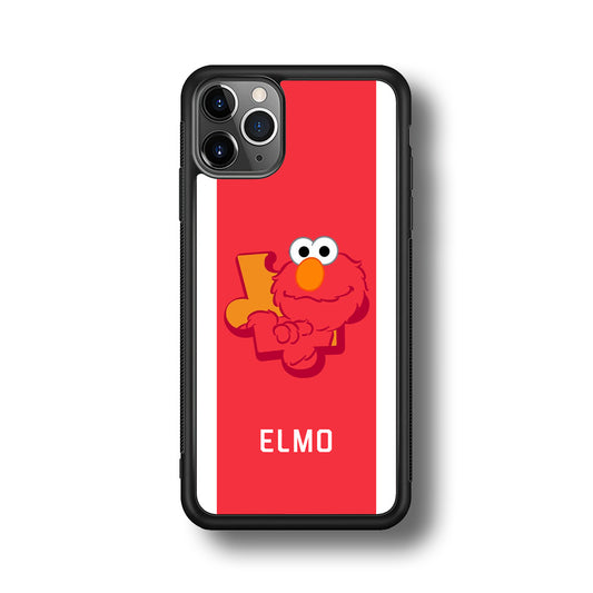 Sesame Street Elmo Stripe White  iPhone 11 Pro Case