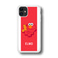 Sesame Street Elmo Stripe White iPhone 11 Case