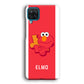 Sesame Street Elmo Stripe White Samsung Galaxy A12 Case